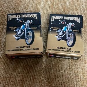 Vintage Series 2, Harley Davidson Collector’s Cards, 2 Factory Sealed boxes